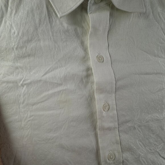 Robert Graham White Long Sleeve Button Up Shirt Men Size 2XL Floral Classic Fit - Picture 14 of 16